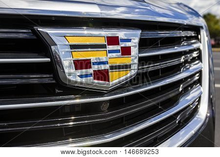 Indianapolis - Circa September 2016: Cadillac Automobile Dealership. Cadillac is the Luxury Division of General Motors II