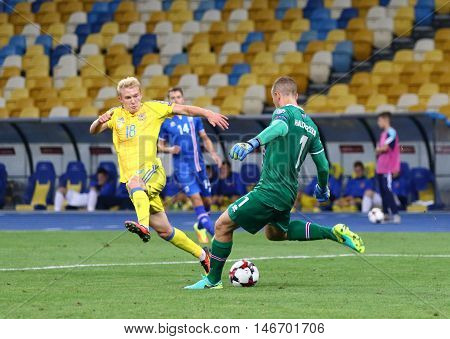 Fifa World Cup 2018 Qualifying Game Ukraine V Iceland