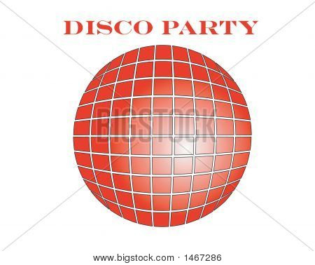 Disco Party biały