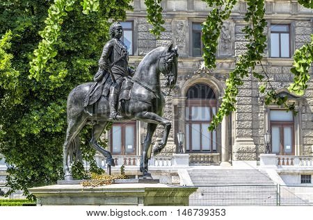 Monument To Emperor Franz First Austrian. Vienna. Austria