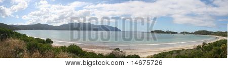 Panorama della baia dei pirati, Tasmania