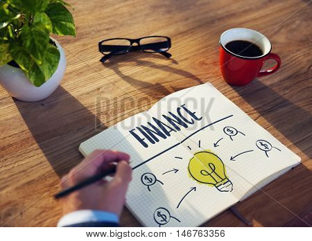 Finance Joint Planning Balance Banking Budget Concept