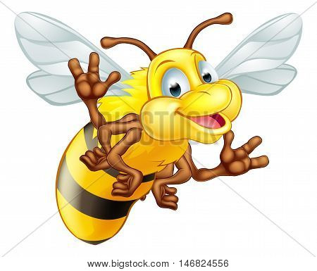 Cartoon Cute Bee