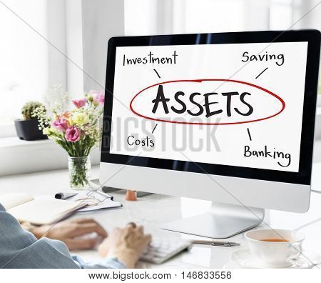 Budget Commerce Revenue Accounting Assets Concept
