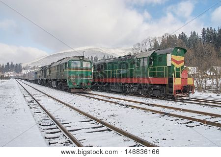 Old Diesel Passenger Trains