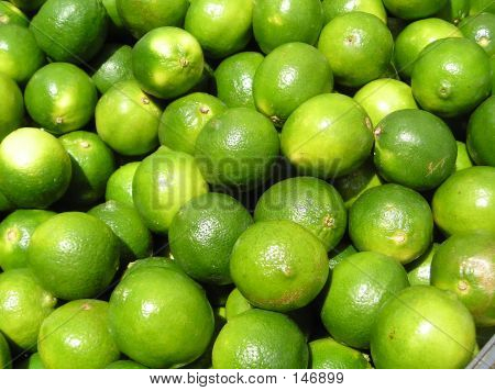 Limes Closeup