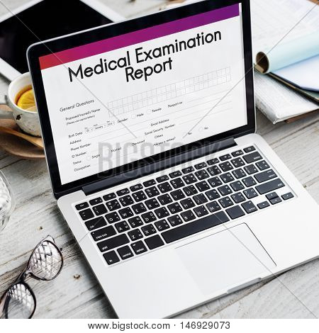 MEdical Examination Report Patient Record Concept