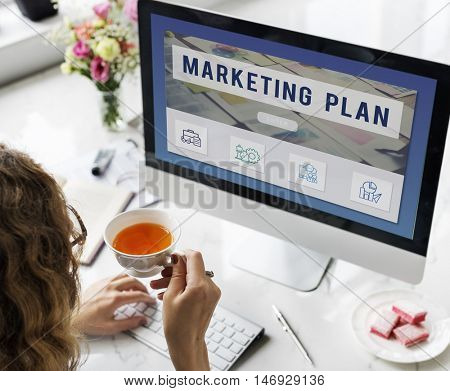 Analytics Branding Marketing Start up Business Concept