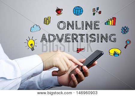 Online Advertising Business Concept