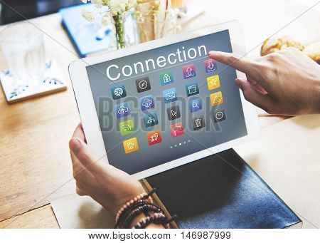 Application Cloud Network Communication Internet Concept