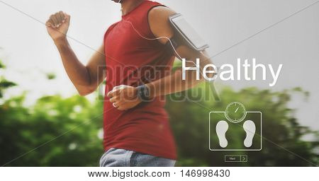 Weight Control BMI Wellbeing Lifestyle Concept