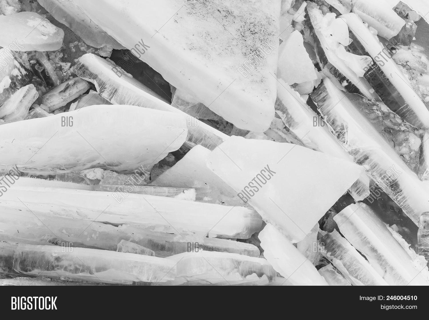 Thick Broken Ice. Ice Image & Photo (Free Trial) Bigstock