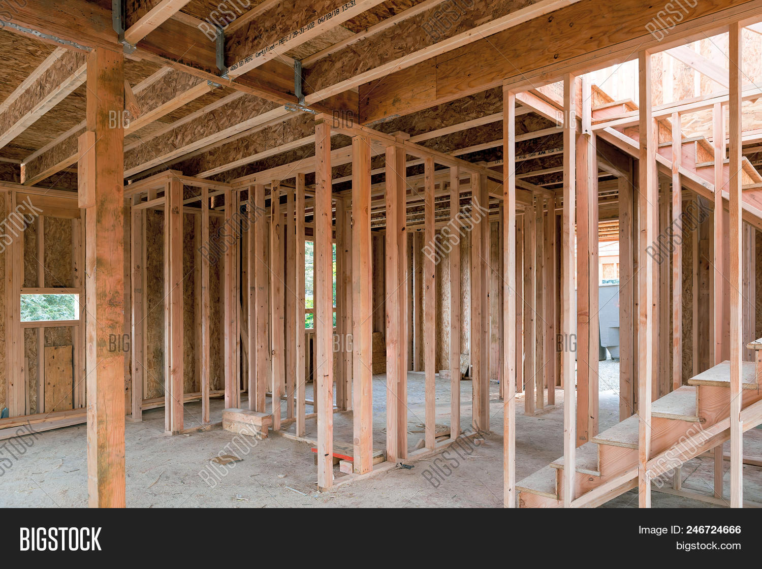 New Home Construction Image Photo Free Trial Bigstock