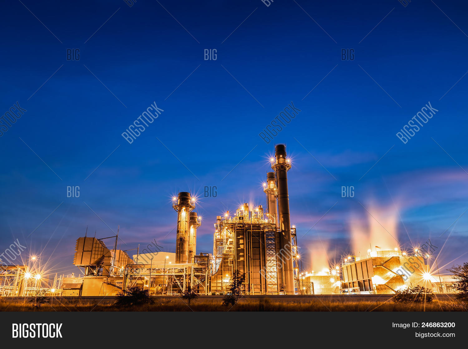 Gas Combine Electric Image & Photo (Free Trial) Bigstock