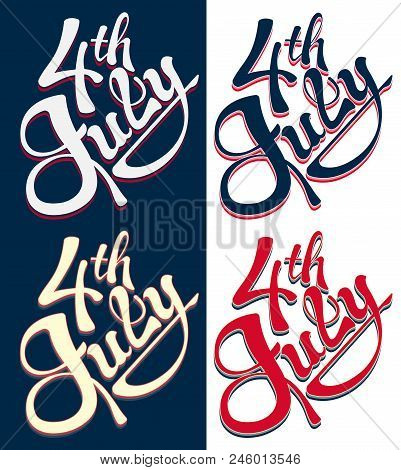 Happy Celebration 4Th July Independence America Patriotic Holiday Day