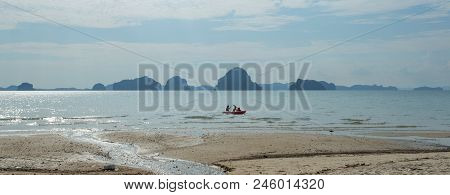 Beautiful Landscape Of Tubkaek Beach, Krabi Thailand