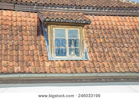 Old City Center At Kuldiga, Latvia.
