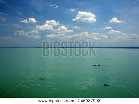 Balaton Lake in Hungary, Europe