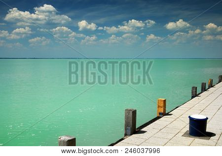 Balaton Lake in Hungary, Europe