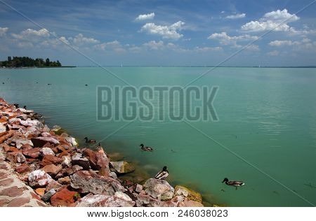 Balaton Lake in Hungary, Europe