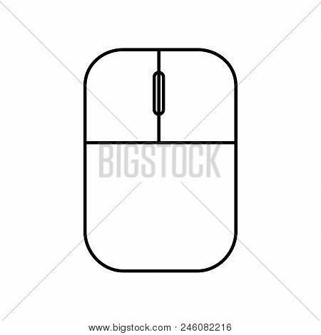 Computer Mice, Pc Mice, Icon, Black, Top Wiev