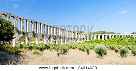 Pegoes aqueduto, Estremadura, Portugal