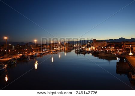 Beautiful View From Ponte Del Mare, Pescara It