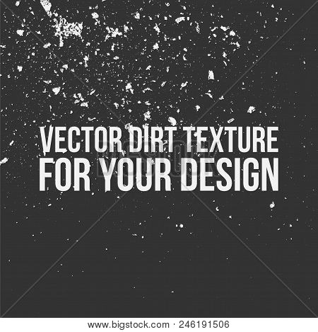 Vector Dirt Texture For Your Design Like A Stucco Surface. Grainy Background