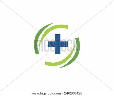 Health Medical Logo Template Vector Illustration Design