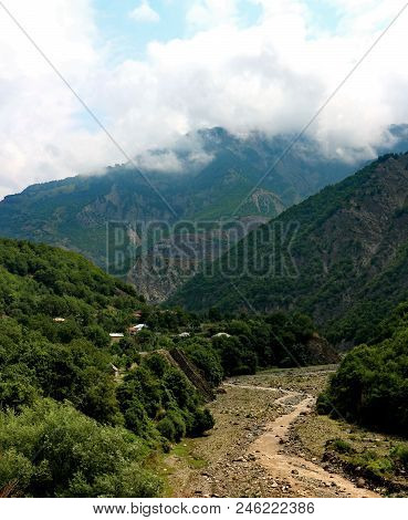 The Picture Was Taken In One Of The Picturesque Regions Of Azerbaijan Ismaildi