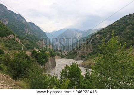 The Photo Was Taken In The Summer Season In One Of The Picturesque Regions Of Azerbaijan Ismayilli