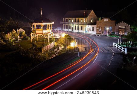 Walhalla, Australia - October 17, 2015: The Vintage Style Star Hotel Was Built In 1998 And Offers Ac