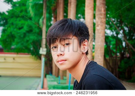 Teenage Boy In Thailand.