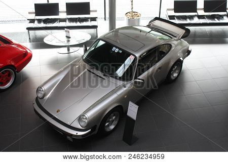 Porsche Center Primorskiy, St. Petersburg, Russia. 10.06.18. 70th Anniversary Of Porsche Sports Cars