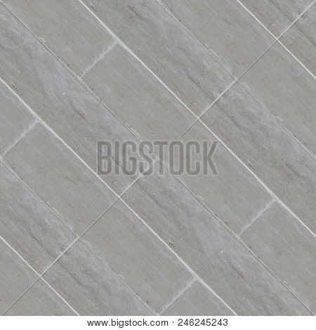 Abstract Seamless Pattern For Designers With Concrete Causeway Road From Ciment
