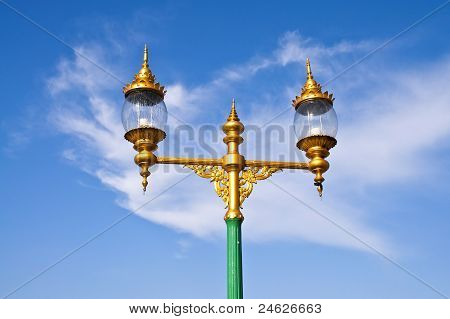 Thai street lampe