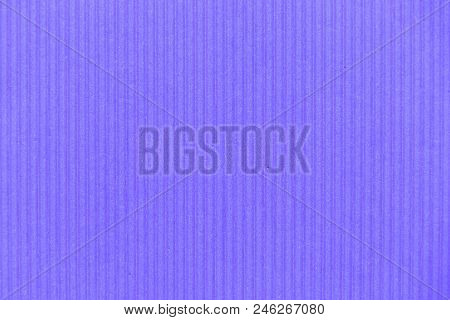 Blue Color Corrugated Paper Foam Textured Background For Decoration