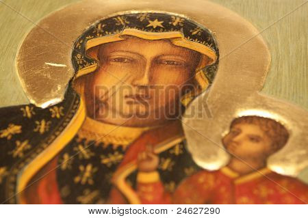 Orthodoxe Ikone - Matka Boska Wielun