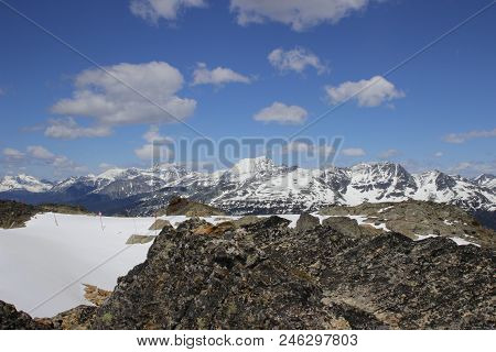 Whistler Blackcomb In British Columbia, Canada. Canadas Most Iconic Mountain