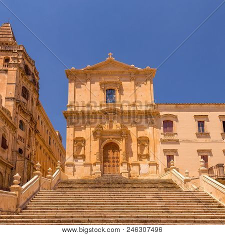Noto, Italy - San Francesco D'assisi Church