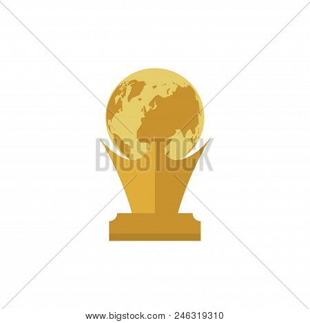 Gold Cup Icon Template, World Cup Prize