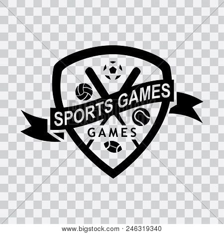 Sport Game Logo Design In A Badge Shield