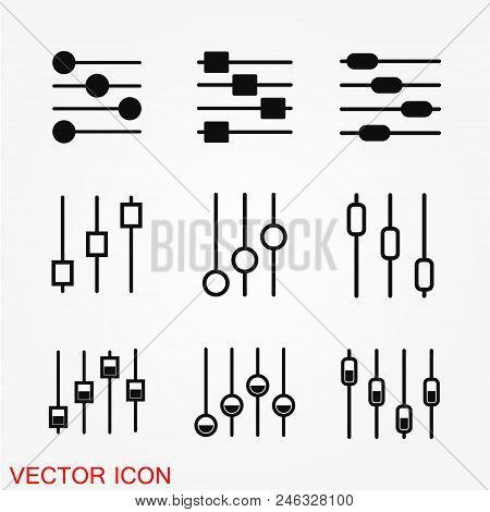Controls Icon Vector, Command Control With Sound Waves