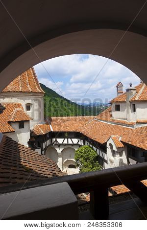Chisinau, Moldova 21 June 2018: Courtyard Of 