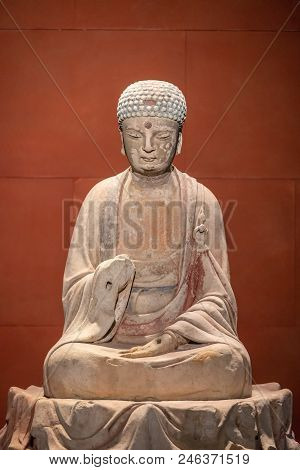 重庆大足石刻的佛像chongqing Dazu Stone Statue Of Buddha