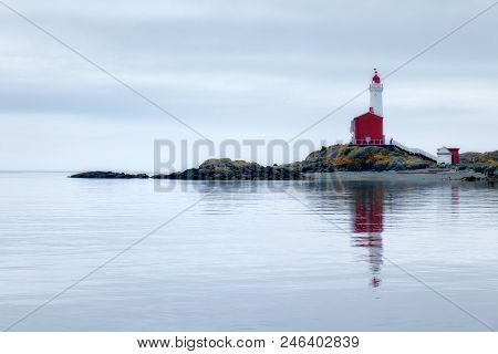 Fisgard Lighthouse, Fisgard Lighthouse Historical Site Victoria Vancouver Island, British Columbia, 