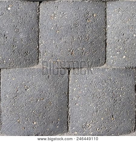 Seamless Photo Texture Of Concrete Building Wall Tile From Natural Stone