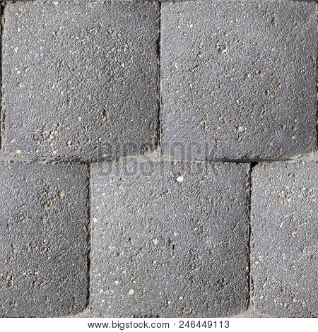 Seamless Photo Texture Of Concrete Building Wall Tile From Natural Stone