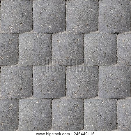 Seamless Photo Texture Of Concrete Building Wall Tile From Natural Stone