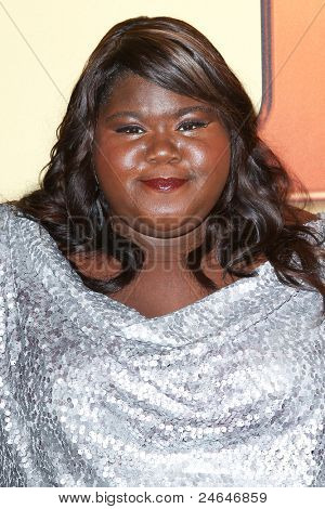 NEW YORK - 24 ottobre: Gaborey Sidibe frequenta la premiere di 